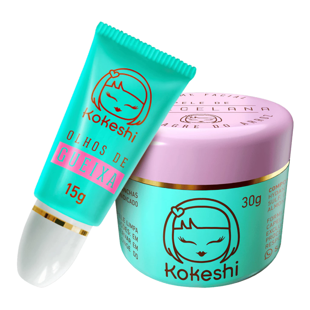 Capa do review: Review: Kit Kokeshi Pele de Porcelana e Olhos de Gueixa é Bom?