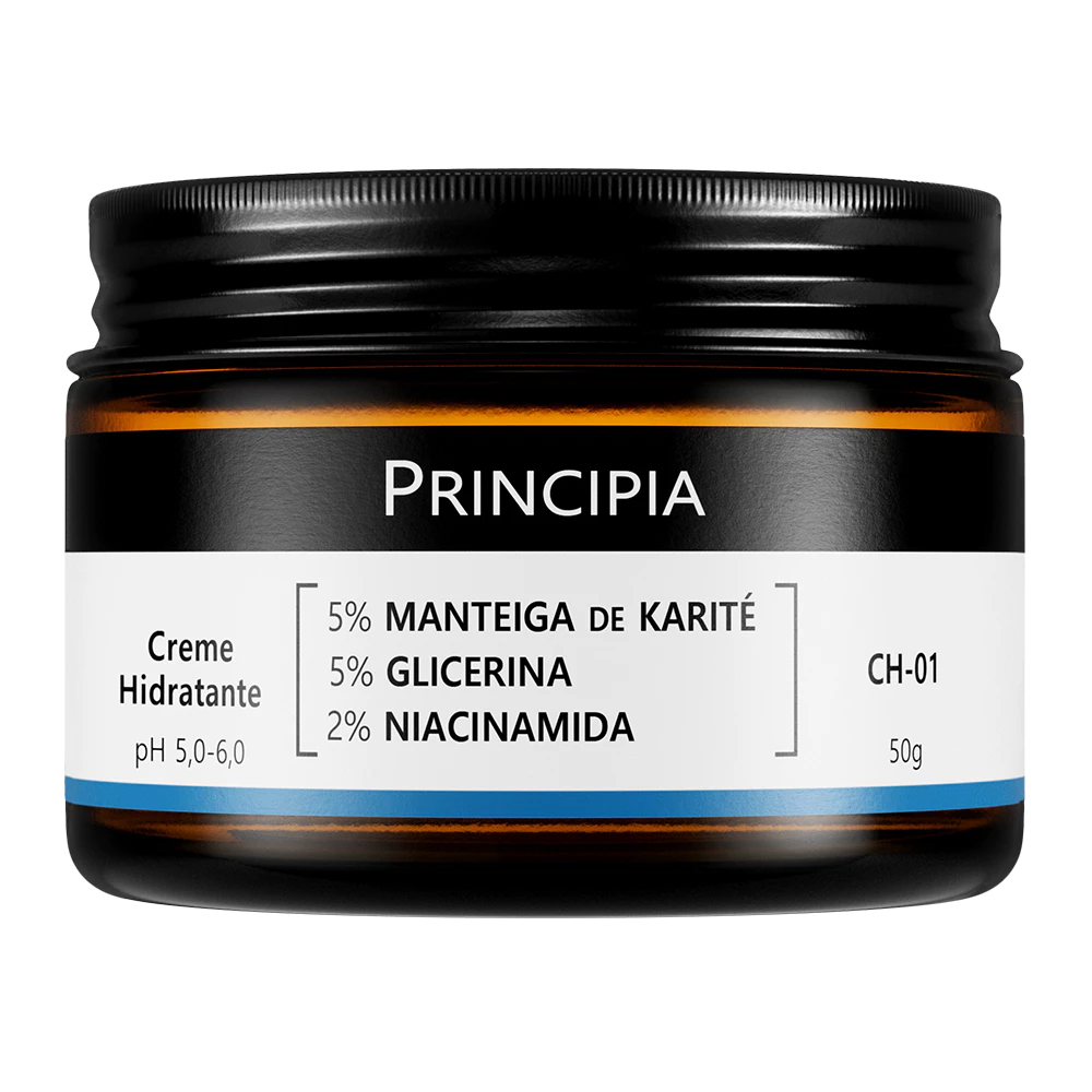 Capa do review: Review: Hidratante Facial Principia CH-01 (Manteiga de Karité + 5% Glicerina)