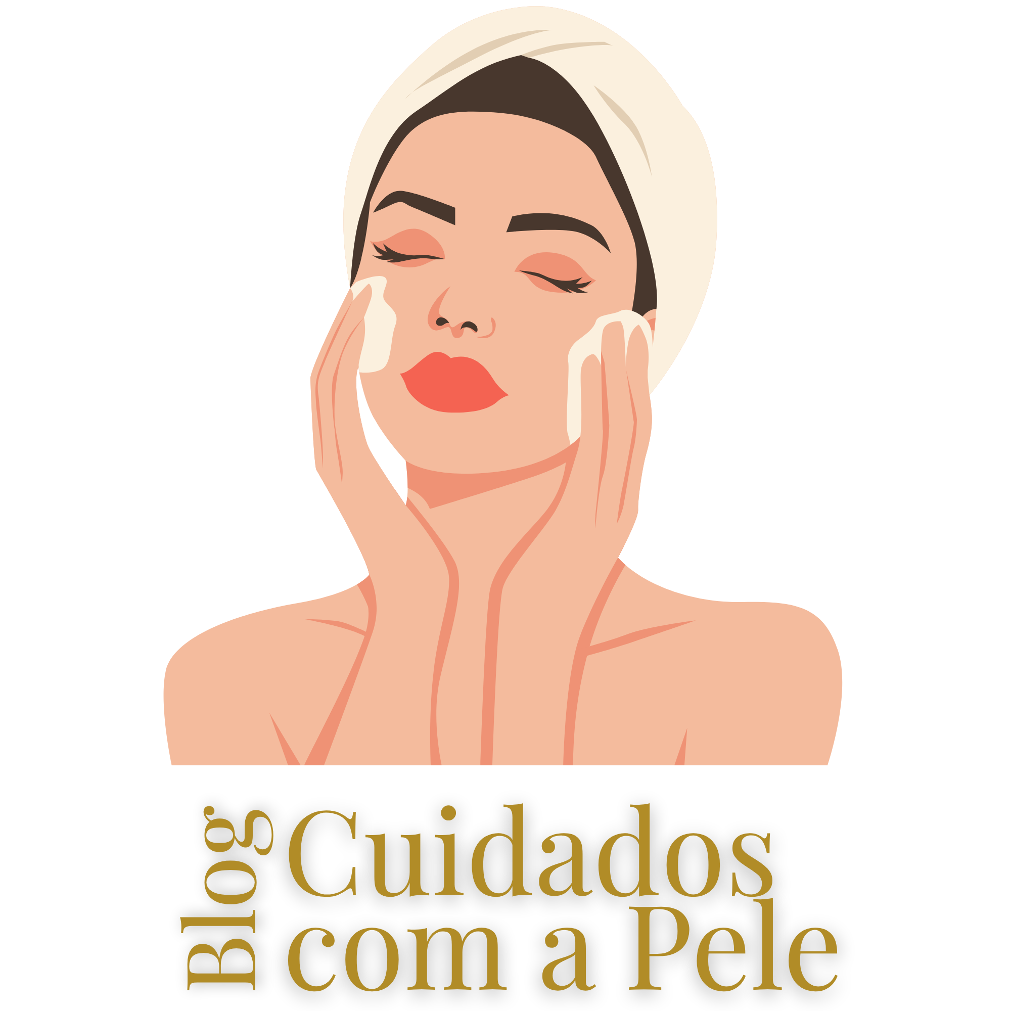 Logotipo Cuidados com a Pele